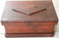 REFINISHED PIN TOOL CHEST W/ DIAMOND DESIGN