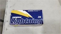 500 Rds Federal Lightening 22 LR