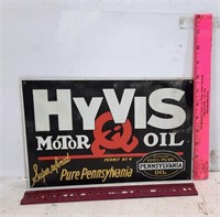 HyVis Sign 12" x 8"