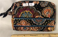 VERA BRADLEY LINED COSMETIC BAG