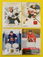 Assorted Jersey Card Lot - Lot of 4