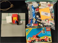 Lots of legos and vintage toy accessories