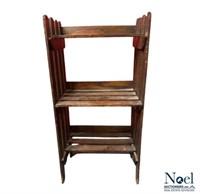 Antique Mission Oak Book Stand