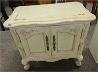 2 Drawer French provincial nightstand, 28"x16"