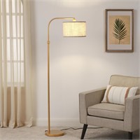 EDISHINE Arc Floor Lamp for Living Room, Modern St