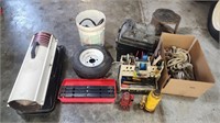 Group of garage items