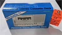 Personal Stereo/Cassette Deck