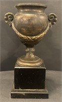 Brass Urn Centerpiece, 11”