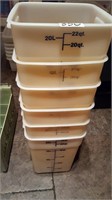 20 L  measure containers