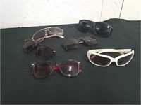 Six pairs of sunglasses