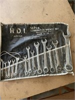 H.D.I. COMBINATION WRENCH SET