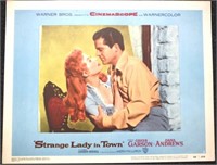 Original "Strange Lady in Town" Lobby card