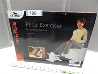 Pedal exerciser; new in box per seller