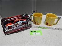 Nascar replica in original package and 2 Menards m