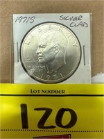 1971-S SILVER CLAD EISENHOWER DOLLAR