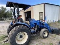 New Holland TC40DA w/16LA Loader HST 4x4 503hrs