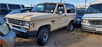 1985 Ford Bronco - 4x4 - NO KEY - #A07248