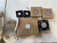 Cooling fans and shields