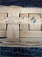 Longaberger Basket with Liner