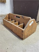 Wood Tool Box with Nails