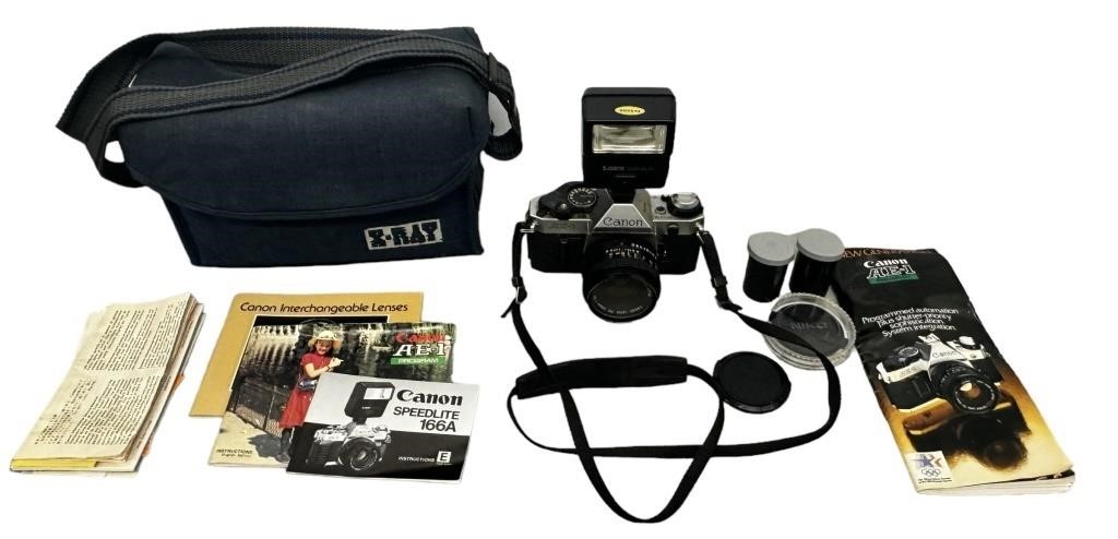 Canon Camera with Accessories