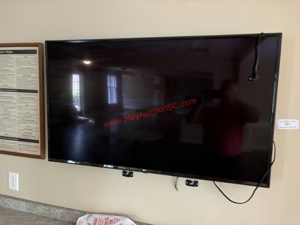 LG 55" TELEVISION W/ BRACKET