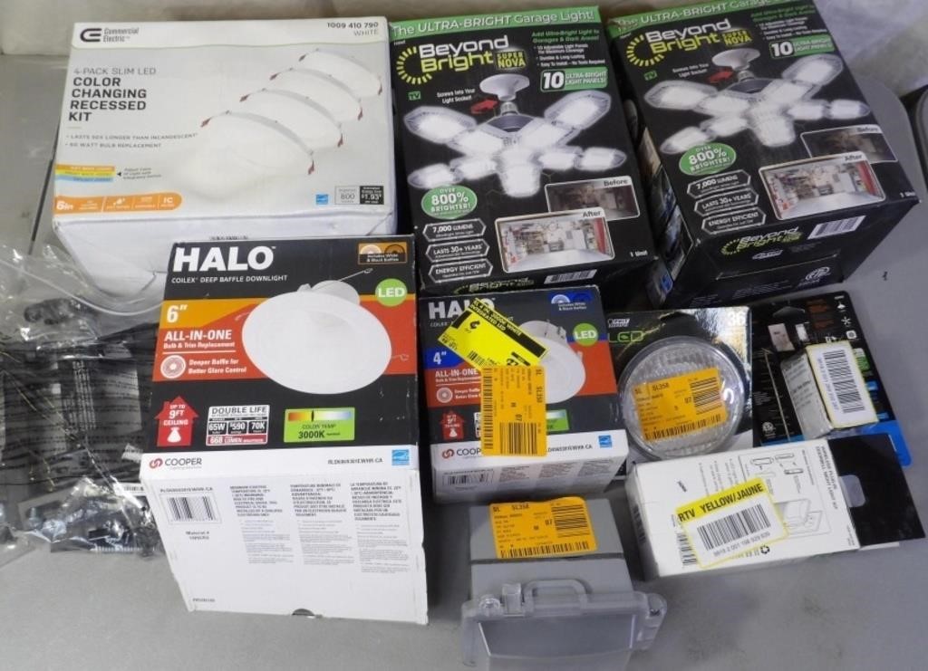 Halo All In One, Garage Lights & More