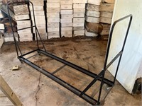 Metal chair cart