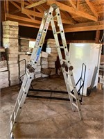 Krause multimatic aluminum ladder