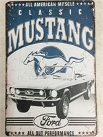 Mustang Metal Sign