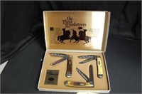 Three Musketeers Limited Edition Knife Set Box