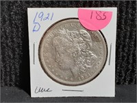 1921D Morgan Dollar