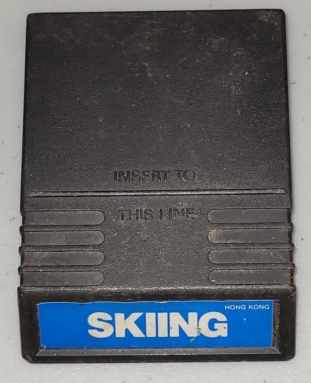 Skiing Intellivision Game Cartridge