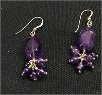 Pretty Purple Earrings