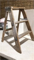 Two Step wooden step ladder.