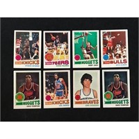 Over 100 1977 Topps Basketball Cards