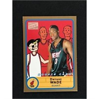 2003 Bazooka Dwyane Wade Rookie Card