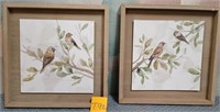 43 - 2 PIECES FRAMED ART (T92)