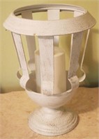 Metal Candle Holder - 14" tall
