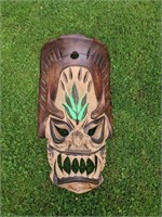 Hand Carved Wooden Mask