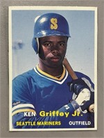 1990 KEN GRIFFEY JR. SCD RARE CARD - HAND CUT