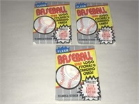 1989 Fleer Baseball Sealed Pack LOT