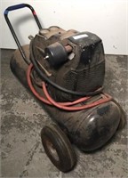 Air Compressor on Wheeled Base