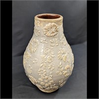 Ceramic Clay Floral Vase
