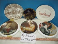 6pc Vintage Collector Plates - Seattle Art Museum