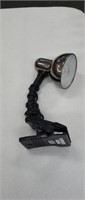 12 inch flexible portable clamp lamp with LED