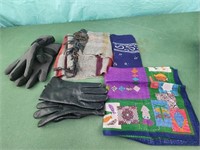 Gloves and scarves