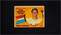 1960 Topps BB Card #132 Frank Howard RC