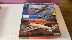 2- 1:72 scale models, FW C-5/C-8 Condor, L-749