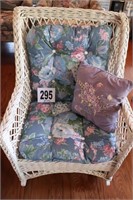 Wicker Chair With Cushions (Rm 7)